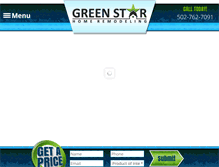 Tablet Screenshot of greenstarlouisville.com